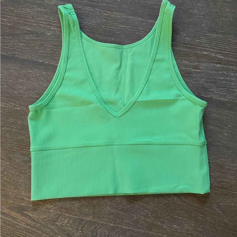 Lululemon Lime Green Tank
